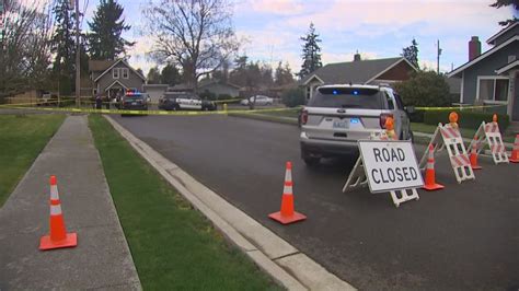 , a group of people were gathered. . Puyallup shooting